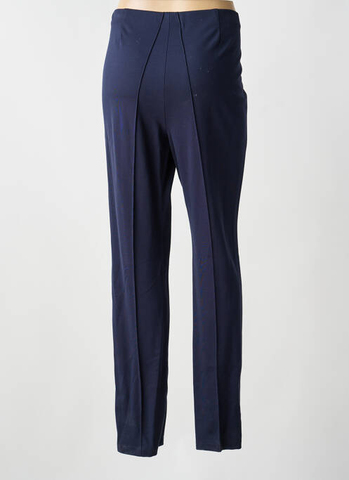 Pantalon droit stretch taille normale bleu BARBARA LEBEK femme