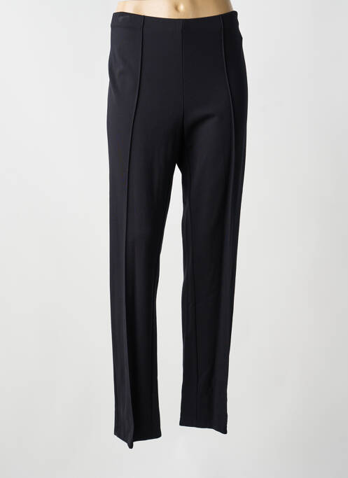 Pantalon droit stretch taille normale noir BARBARA LEBEK femme