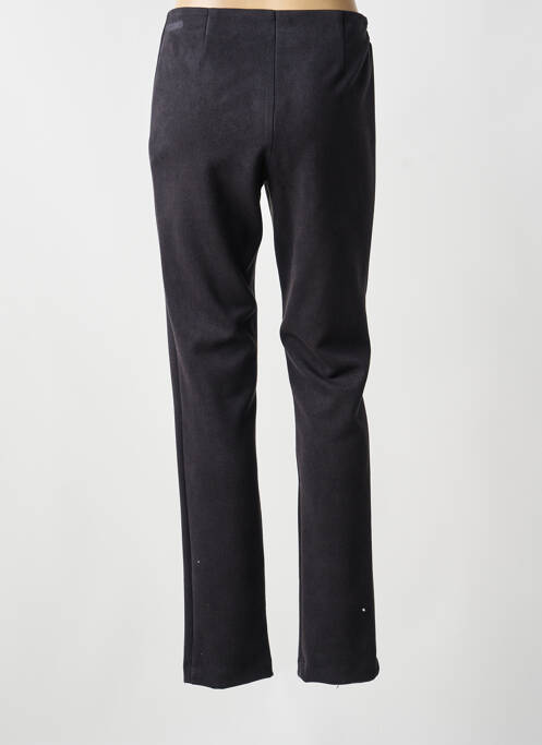 Pantalon droit stretch taille normale noir GUY DUBOUIS femme