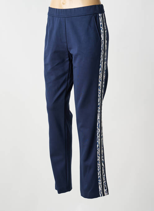 Pantalon droit stretch taille normale bleu RABE femme