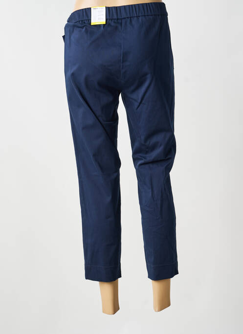 Pantacourt stretch taille normale bleu FRANK WALDER femme