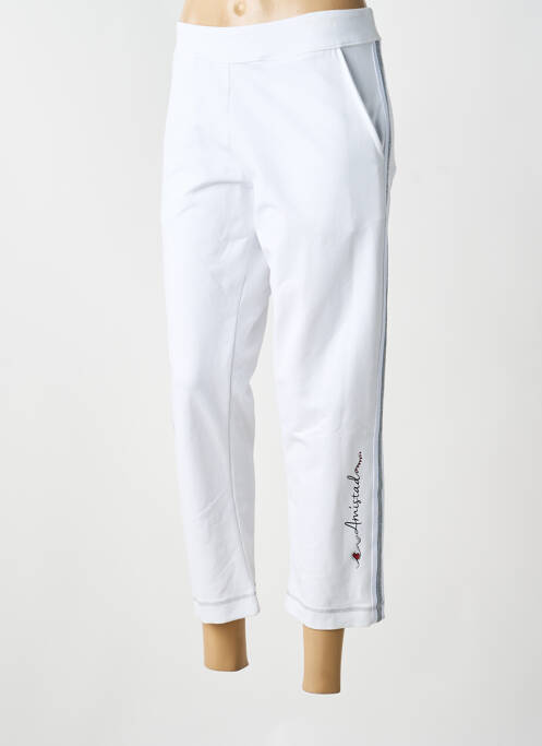 Pantacourt blanc DOLCEZZA femme