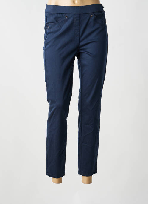 Pantalon 7/8 bleu FRANK WALDER femme