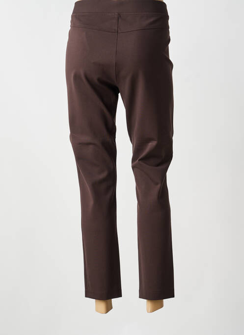 Pantalon 7/8 marron ARONA femme