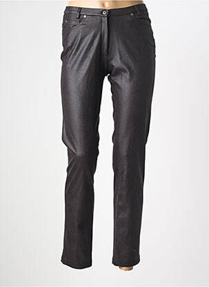 Pantalon slim stretch taille normale noir MERI & ESCA femme