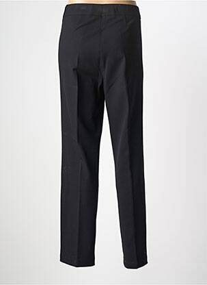 Pantalon droit stretch taille normale noir FRANK WALDER femme