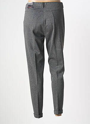Pantalon slim stretch taille normale gris INVISIBLE femme