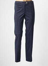 Pantalon slim taille normale taille normale bleu FRANK WALDER femme