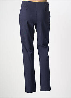Pantalon slim taille élastique taille normale bleu GUY DUBOUIS femme