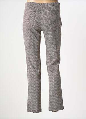 Pantalon droit stretch taille normale marron BARBARA LEBEK femme