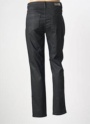 Pantalon slim stretch taille normale noir ANNA MONTANA femme