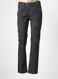 Jeans coupe slim stretch taille normale marron MERI & ESCA femme