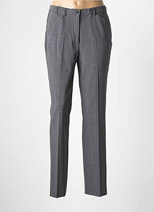 Pantalon droit stretch taille normale gris GARDEUR femme