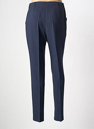 Pantalon droit taille élastique taille normale bleu GUY DUBOUIS femme