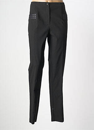Pantalon slim taille élastique taille normale noir TELMAIL femme