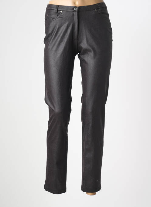 Pantalon slim stretch taille normale noir MERI & ESCA femme