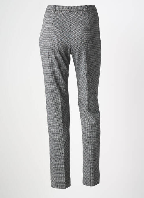 Pantalon slim tissage popeline taille normale noir GUY DUBOUIS femme