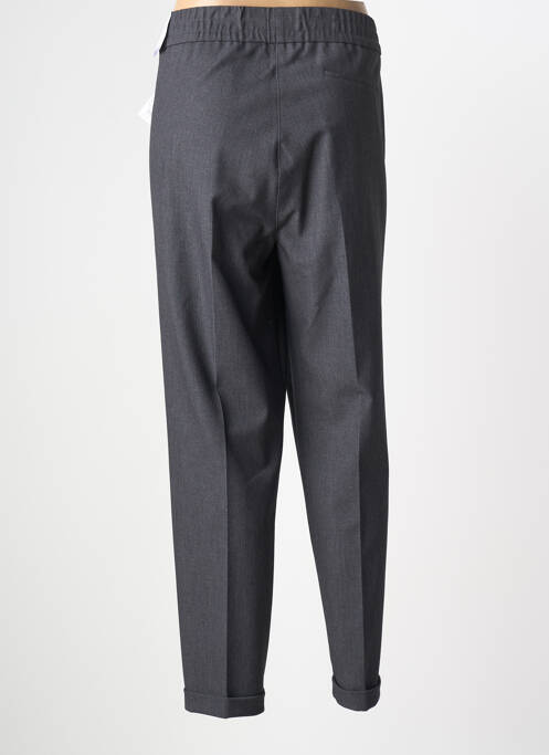 Pantalon slim taille élastique taille normale gris FRANK WALDER femme