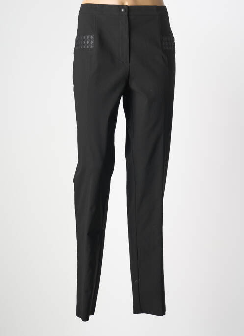 Pantalon slim taille élastique taille normale noir TELMAIL femme