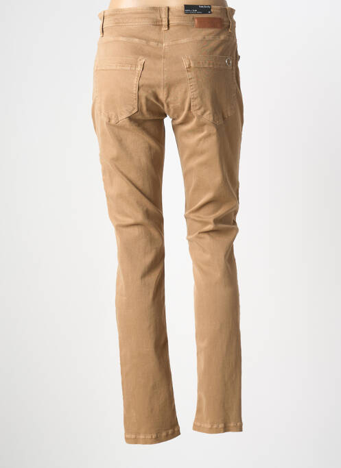 Jeans coupe slim marron BETTY BARCLAY femme