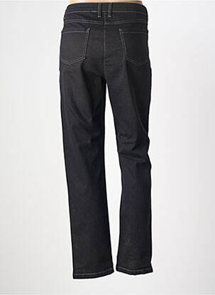 Pantalon slim tissage popeline taille normale noir RABE femme