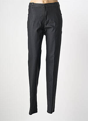 Pantalon slim stretch taille normale noir JEAN GABRIEL femme