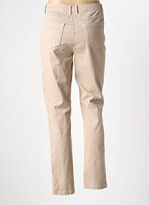 Jeans coupe slim tissage brut taille normale beige RABE femme