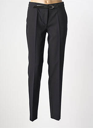 Pantalon slim taille normale taille normale noir GUY DUBOUIS femme
