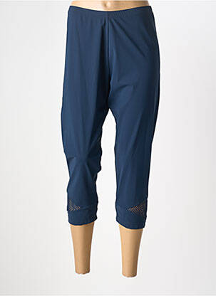 Pantacourt stretch taille normale bleu MERI & ESCA femme