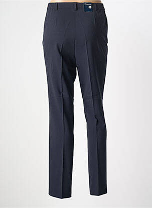 Pantalon droit tissage crêpe taille normale bleu GARDEUR femme