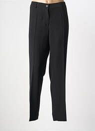 Pantalon slim taille élastique taille normale noir ANNA MONTANA femme