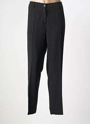 Pantalon slim taille élastique taille normale noir ANNA MONTANA femme