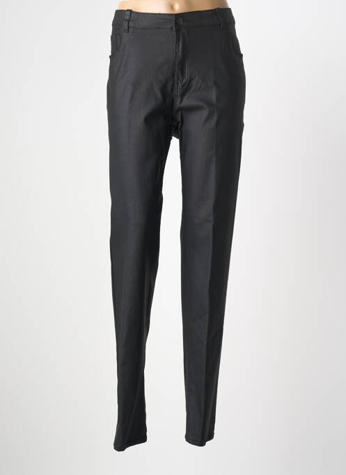 Pantalon slim stretch taille normale noir JEAN GABRIEL femme
