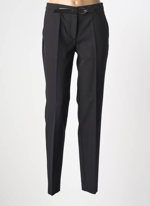 Pantalon slim taille normale taille normale noir GUY DUBOUIS femme
