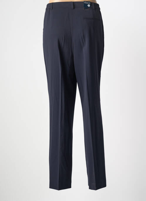 Pantalon droit tissage crêpe taille normale bleu GARDEUR femme
