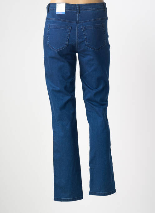Jeans coupe droite bleu FRANK WALDER femme