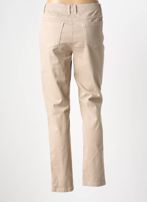 Jeans coupe slim beige RABE femme