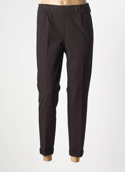 Pantalon 7/8 marron FRANK WALDER femme