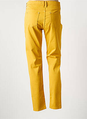 Jeans coupe slim taille basse taille basse jaune FUEGO WOMAN femme