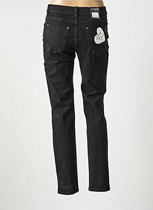 Jeans coupe slim taille normale taille normale noir ANNA MONTANA femme