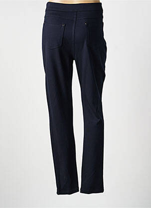 Pantalon slim stretch taille normale bleu ANNA MONTANA femme