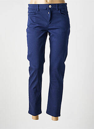 Jeans coupe slim stretch taille normale bleu DOLCEZZA femme