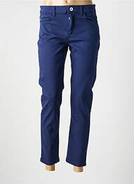 Jeans coupe slim stretch taille normale bleu DOLCEZZA femme