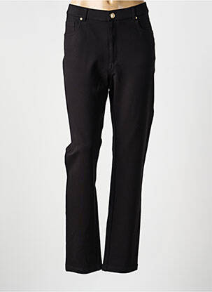 Pantalon slim stretch taille normale noir LCDN femme
