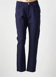 Pantalon slim stretch taille normale bleu LCDN femme