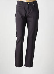 Pantalon slim stretch taille normale gris LCDN femme