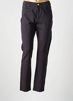 Pantalon slim stretch taille normale gris LCDN femme