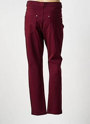 Pantalon slim stretch taille normale rouge LCDN femme