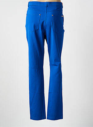 Pantalon slim stretch taille normale bleu LCDN femme