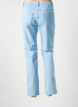 Jeans coupe slim stretch taille normale bleu ANNA MONTANA femme